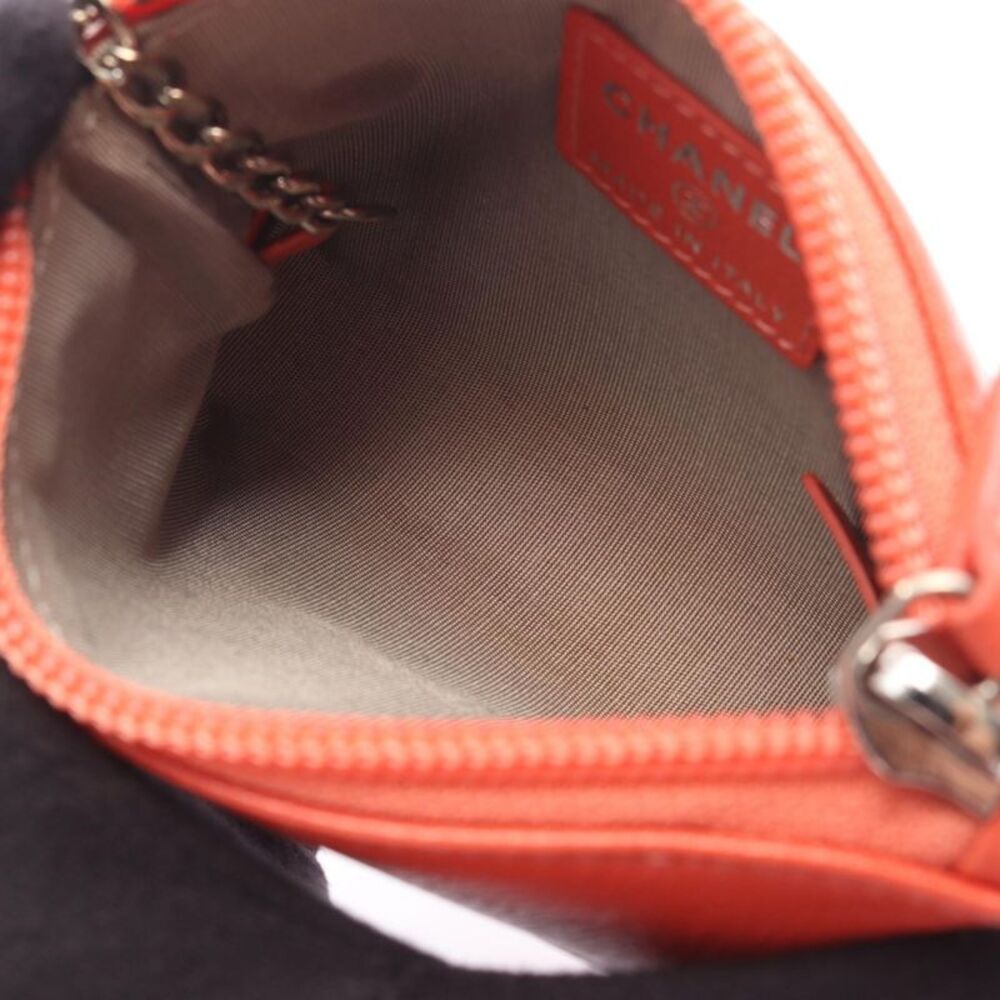 Chanel Leather Coin Case with Keyring - Picture 3 of 8